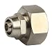 Produktbild FLAMEER Steckanschluss-Adapter ROS Wasserfitting Adapter für Kühl- und Gefrierschränke (1/2 Stecker/Buchse zum Push-Fit Anschluss) - 1/2 Stecker/Buchse A