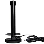 Freeview HD Indoor TV Aerial - August DTA250 - Swiftly Add TV to any Room - Digital Television Antenna with Magnetic Base