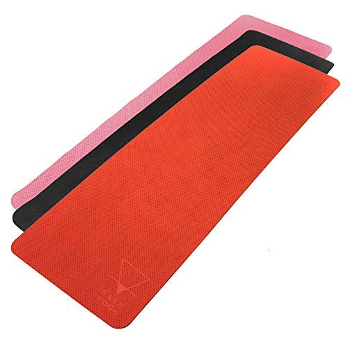 Yogi-bare - estera de la Yoga / Colchoneta de la Yoga 4mm - doble capa ecológico TPE con agujeros transpirable - antideslizante - estudio profesional de yoga mat