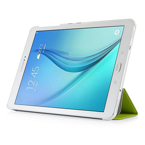 Samsung Galaxy Tab S2 9.7 Hülle – iHarbort® Premium Samsung Galaxy Tab S2 9.7 Zoll T810 Leder Tasche Hülle Etui Schutzhülle Case Holder Stand mit Smart Auto Wake / Sleep-Funktion (Galaxy Tab S2 9.7, grün) - 3