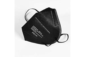 Stellazeta Mascherina FFP2 Nero - Certificata CE - DPI - (20 pezzi)