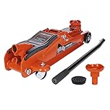 GEORGES Cric hydraulique pour Voiture 2,5 tonnes, 80-360 mm, Profil Bas