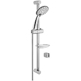 Artema Slim A45678STA 3F S&uuml;rg&uuml;l&uuml; El Duşu Takımı, Krom