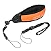 Produktbild Mudder wasserdichte Kamera Schwimmer Armtrageschlaufe Schwimmende Handschlaufe Schwimmhandschlaufe mit einstellbarem Armband, Orange