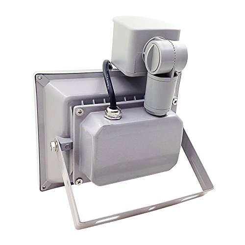 GLW 20W LED Nachtlicht mit Bewegungsmelder, LED Sensor Lampe Strahler Fluter Außenleuchte Außenstrahler Wandstrahler, 1600Lm, Kaltweiß 6000 K, Wasserfest IP65, Europäischer Stecker, für Flur Garten Garage - 6