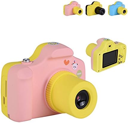 Mini Children Camera MeiTeAi 1.5 Inch Digital Camera for Kids Portable HD Micro Digital Camcorder Universal Birthday Holiday Christmas Gift PINK