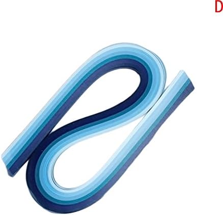 Original Seven Colorful Paper Quilling Sets Paper Stripe Forming Tools (Blue)