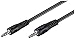Price comparison product image Wentronic AVK 119-150 3.5mm Stereo Plug to 3.5mm Stereo Plug 1.5m Audio Video Cable