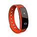 Produktbild ArgoBear QS80 Smart-Armband Heart Rate Monitor Wasserdichte Wecker-Uhr-Blutdruck-Pedometer Fitness Tracker für iOS Android (rot)