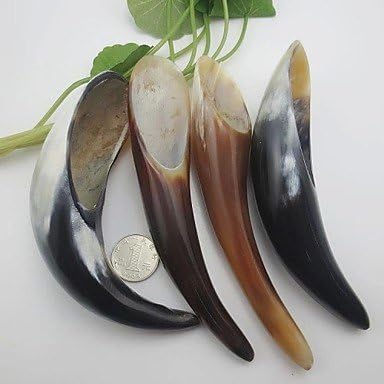 Small Size Ox Horn Gua Sha Massage Board Buffalo Horn High Quality Guasha Tool Length 12cm Random Delivery