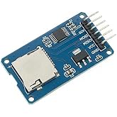 Micro Sd Kart Mod&uuml;l&uuml; Hafıza Kartı TF Kart Microsd Bellek Memory SPI Okuyucu Mikro Sd 3.3V 5V Arduino Data Kayıt Logger Ses Mp