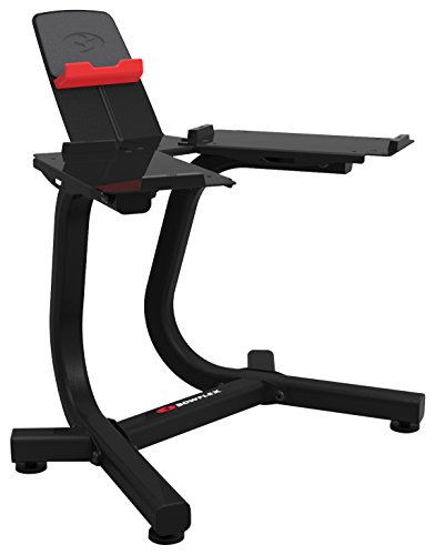 Station de support multimédia bowflex selecttech pour haltères bowflex 552i