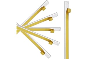 ‎CARPETA 10 Klemmschienen selbstklebend | Transparent | DIN A4 | 3-4 mm Füllhöhe | Klemmschiene zur Nachrüstung von Bewerbungsmappen, Mappen und Ordner | Bewerbung | Präsentation | von CARPETA®