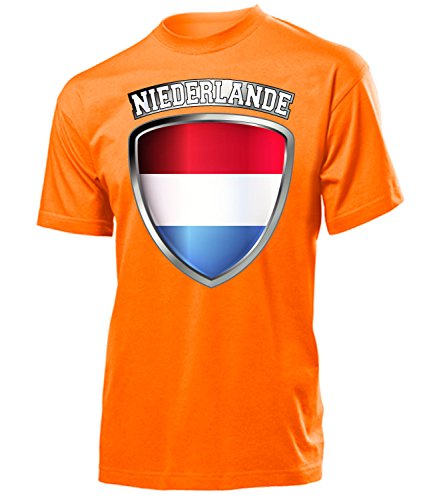 Niederlande Fanshirt 4707 Herren T-Shirt (H-Ora) Gr. XL