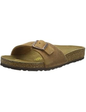BIRKENSTOCK Unisex-Erwachsene Madrid Leder Pantoletten