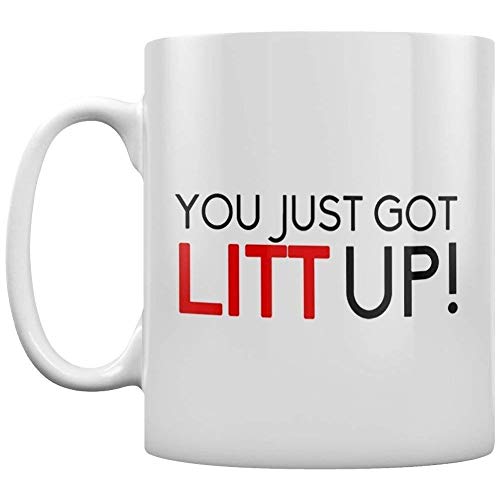Taza Acen You Just Got LITT Up, Blanca, 312 g