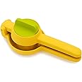 Timber Kitchen Manual Squeeze and Twist Hand Juicer Machine for Lemon, Orange, Citrus, Fruits, and Vegetables Lime Squeezer (Yellow)
