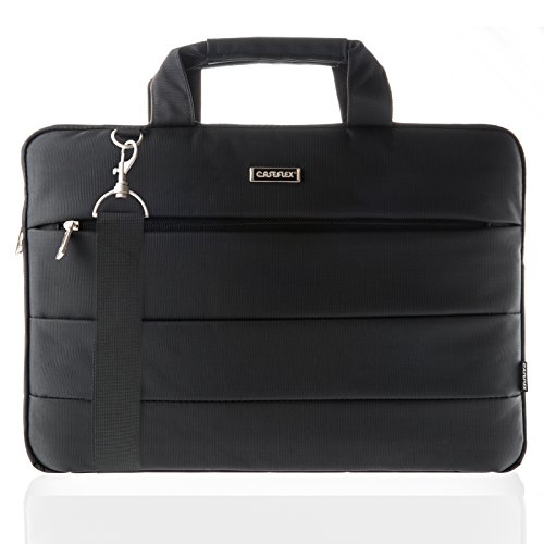 Caseflex Lenovo Y50-70 Premium Schützende 15.6” Laptop Schulter Tasche - Schwarz