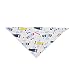 Homebunnyy Baby Bandana Drool Bibs for Boys and Girls, Cute Printed Patten Baby Triangle Bibs, 4 Pack