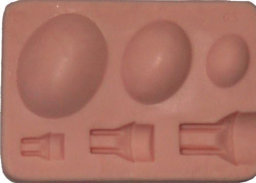 Fleximold Silicon Mold, Bowl Spoon (Oval) Mold by Fleximold