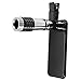 Produktbild TENGGO 12X Reise-Teleskop-Clip-Auf Externem Telephoto-Objektiv Ersatz Smartphone-Kamera-Objektiv-Kits-Schwarz