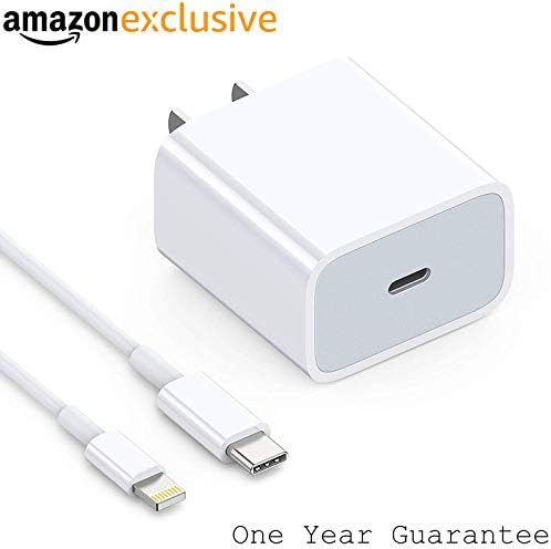 Tudox 18W USB-C Power Adapter (Compatible with iPad Pro 11-inch and 12.9-inch) & Compatible with iPhone 8/8 plus/10 /XR…