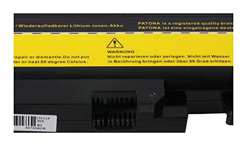PATONA Laptop Akku für Lenovo Lenovo | IdeaPad B560 | B560A | V560 | V560A | Y460 | Y460 063334U | Y460 063335U | Y460 063346U | Y460 063347U | Y460A | Y460A-IFI | Y460A-ITH | Y460AT | Y460C-ITH | Y460G | Y460N | Y460N-IFI | Y460N-ITH | Y460N-PSI | Y460P-IFI | Y460P-ISE | Y460P-ITH | Y560 | Y560A | Y560A-IFI | Y560A-ITH | Y560DT-ISE | Y560G | Y560P-IFI | Y560P-ISE | Y560P-ITH | Y560PT-ISE – [ Li-ion; 4400mAh;schwarz] - 4