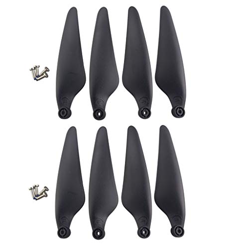 Fytoo 8PCS Hélices para Hubsan Zino H117S RC Quadcopter Modelos Avión repuestos