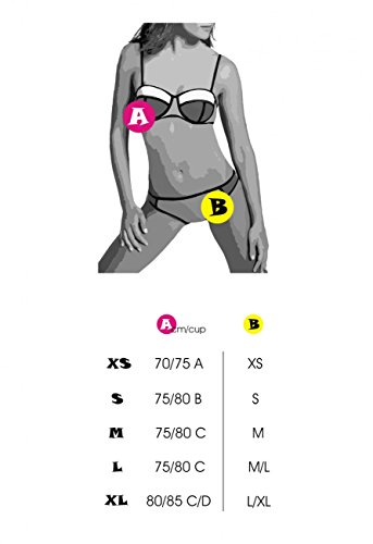 CASPAR BIK005 Damen Bandage Bikini Set - 7