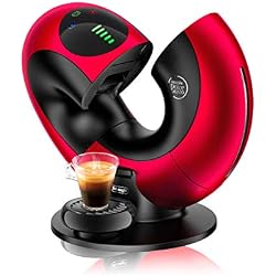DeLonghi - Cafetière - 1500 W - Brossée - Nescafé Dolce Gusto Eclipse EDG 737, B Machine à café Rot Metal