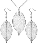 REGALO PERFECTO - Joyas lindas de filigrana, chapado en oro blanco o chapado en oro amarillo. Cada pieza es única. este es un regalo especial. Ven con la bolsa de regalo de terciopelo negro Thunaraz. Tus amigos o familiares realmente amarán estos y los atesorarán por muchos años.