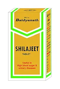 Baidyanath Shilajeet (Shilajit) - 50 Tablets