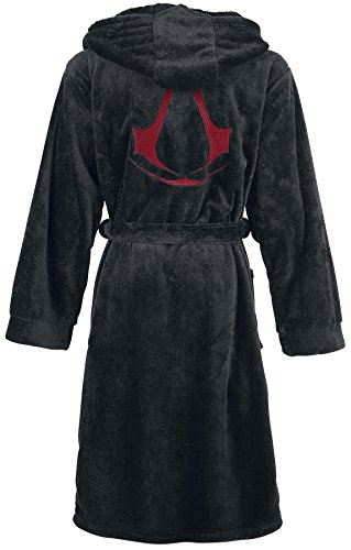 Assassin’s Creed Red Logo Bademantel schwarz L/XL/XXL - 2