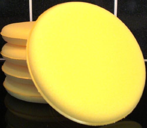 Ultimate Finish Yellow Sponge Applicator Pad (Pack of 5)