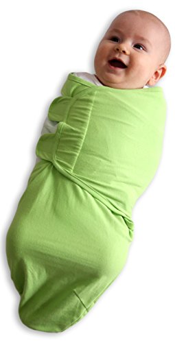 Baby Pucksack, 3er Set, 100% Premium Baumwolle, Extra Feste Klettverschluss-Nähte, Ideal für Säuglinge und Schreibabys (0-3 Monate, 3-6 kg), für Sommer, Herbst Winter und Frühling - 2