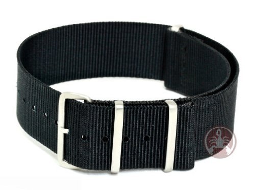 Praetorian NATO G10 Strap Militrarmband Black 22mm Praetorian NATO G10 Strap Militrarmband Black 22mm