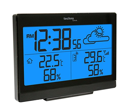 Wetterstation WS 9252 mit Vorhersage der Wetterlage, sowie Innen- und Außentemperatur - 3