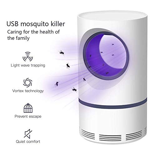 Lámpara de la lámpara del Mosquito, Seguridad de bajo Voltaje, Ahorro de energía, cómoda, Saludable y eficiente, rodeada, fotocatalítica, luz Violeta, lámpara Anti-Mosquito Repelente de Mosquitos