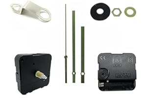 DANS CLOCK SHOP Meccanismo di movimento al quarzo 24 ore con meccanismo di movimento – per quadranti 24 ore (lancette d'oro da 130 mm).