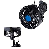 auto ventilator 12v 12v Auto fan bläst heiße Luft aus der Parkplatz Auto, Köpfe sofort Cool Down Fahrer Passagiere mit einstellbar Lüfter schnell durch gute Durchblutung, kühlen Sie sich Fahrer Passagiere.