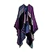 Produktbild Neue Marken-Frauen-Winter-Poncho-Weinlese-Decke Frauen Dame Knit Schal-Kap-Kaschmir-Schal Xagoo