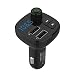 Produktbild Vosarea 12V-24V Auto Auto Dual USB 3.1A Ladegerät Adapter Splitter Konverter FM Bluetooth USB Musik Player Auto Spannung Diagnose Display