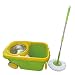 WebelKart Spin Mop With Wheels & Hand Carry Handle & Bucket System with 2 Micro Fiber Mop Head RS.1349.00