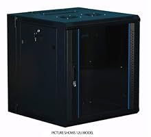 9 HE 19 Zoll - 19" Wandschrank mit Glastür (BxTxH) 600x600x500mm - NEU! 19Power GmbH