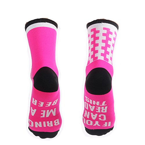 WANPUL Compresión Calcetines Ciclismo Hombre Mujer Transpirable Que Absorbe Ciclismo Calcetines,Corriendo,Senderismo