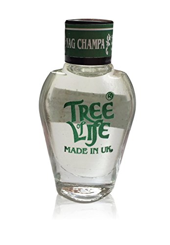 NEW Tree Of Life Nag Champa Perfume Oil Fragrance Scent Body Bath Burner 8ml Glass Bottle