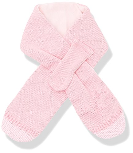 maximo Baby Girls' Steckschal Scarf, Mehrfarbig (Mandelblüte/Artikweiß 5901), One Size