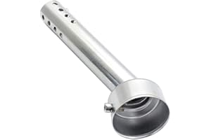 Riloer Silenziatore di scarico universale del motociclo, silenziatore di scarico universale regolabile da 48 mm / 1,9 pollici, DB killer per motocicletta