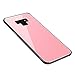 Produktbild Für Samsung Galaxy Note 9 Hülle , 2018 Neue Spiegel 3 in 1 Telefon Gehärtetem Glas Fall Zurück Abdeckung Case Cover für Samsung Galaxy Note 9 Geschenk (Roségold)