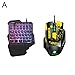 Produktbild obiqngwi für den elektronischen Wettkampfsport, Pro-Einhandglühende RGB-USB-Gaming-Tastatur-Maus für PC-Laptop - A